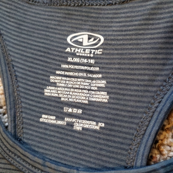 Athletic Racer Back Tank, wmns 16-8 - Picture 2 of 6